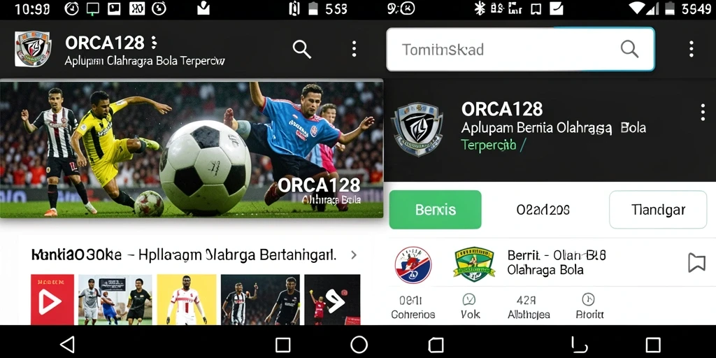 Tampilan antarmuka aplikasi ORCA128 yang menarik dan informatif.
