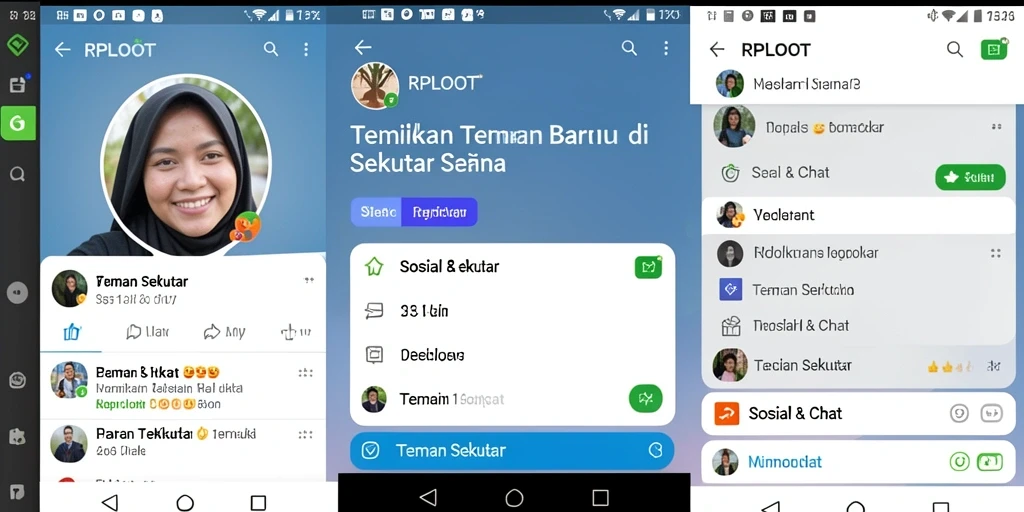 Tampilan antarmuka RPLOOT yang ramah pengguna dan menarik.